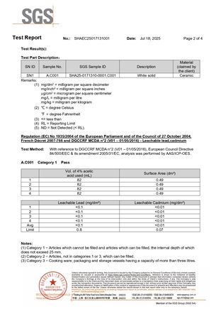 SGS report