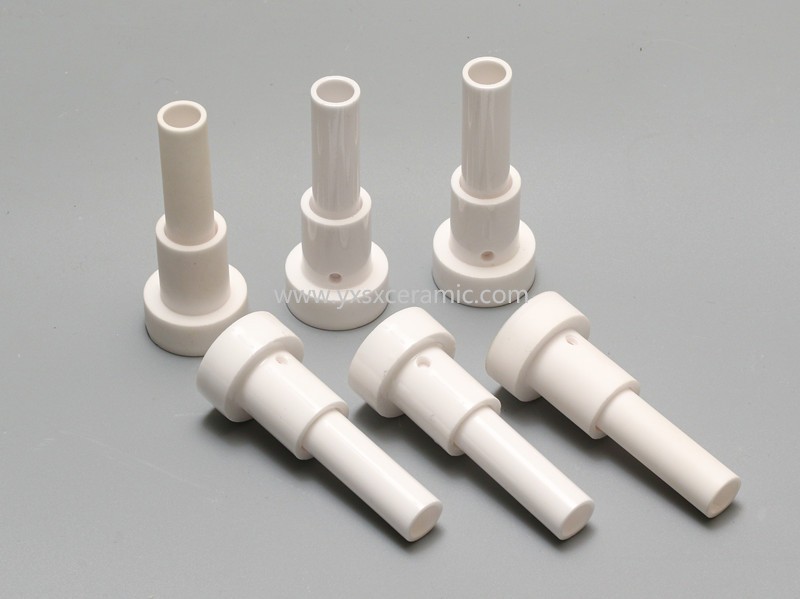 shenxing ceramic manufactuer ceramic tube precision pump shaft zirconia ceramic nozzle - Yixing Shenxing